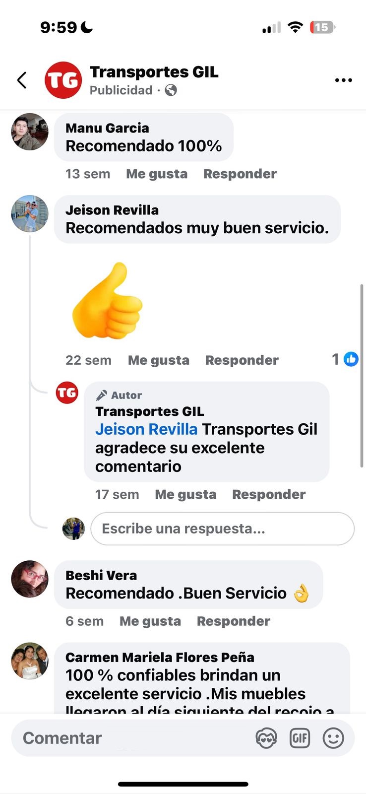 comen